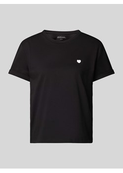 T-shirt z wyhaftowanym motywem model ‘Serz’ ze sklepu Peek&Cloppenburg  w kategorii Bluzki damskie - zdjęcie 171562044