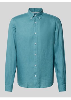Koszula casualowa z lnu ze sklepu Peek&Cloppenburg  w kategorii Koszule męskie - zdjęcie 171562104