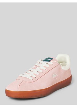 Sneakersy skórzane z naszywką z logo i nadrukiem z logo model ‘BASESHOT’ ze sklepu Peek&Cloppenburg  w kategorii Trampki damskie - zdjęcie 171562184