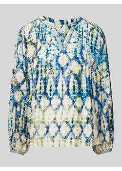 Bluzka z efektem batiku ze sklepu Peek&Cloppenburg  w kategorii Bluzki damskie - zdjęcie 171562341