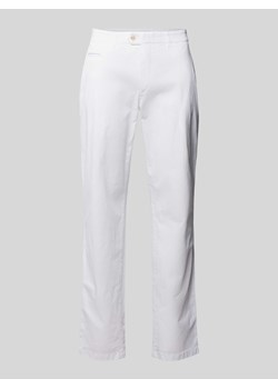 Spodnie w jednolitym kolorze model ‘EVEREST’ ze sklepu Peek&Cloppenburg  w kategorii Spodnie męskie - zdjęcie 171562582