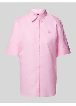 Bluzka koszulowa o kroju regular fit z rękawem o dł. 1/2 ze sklepu Peek&Cloppenburg  w kategorii Koszule damskie - zdjęcie 171562723