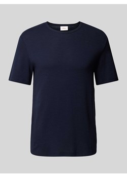 T-shirt z fakturowanym wzorem ze sklepu Peek&Cloppenburg  w kategorii T-shirty męskie - zdjęcie 171562753