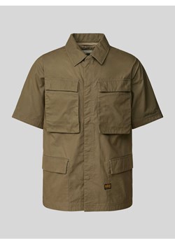 Koszula o kroju slim fit z kieszeniami z patką ze sklepu Peek&Cloppenburg  w kategorii Koszule męskie - zdjęcie 171562774