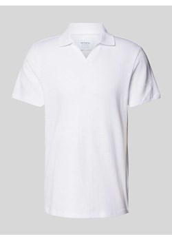 Koszulka polo o kroju regular fit z dekoltem w serek ze sklepu Peek&Cloppenburg  w kategorii T-shirty męskie - zdjęcie 171562790