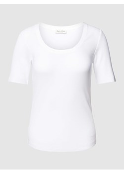 T-shirt z efektem prążkowania ze sklepu Peek&Cloppenburg  w kategorii Bluzki damskie - zdjęcie 171562842