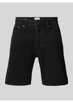 Szorty jeansowe o kroju relaxed fit z 5 kieszeniami ze sklepu Peek&Cloppenburg  w kategorii Spodenki męskie - zdjęcie 171562862