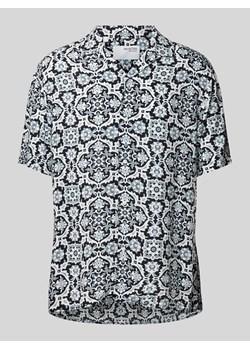 Koszula casualowa o kroju regular fit ze wzorem na całej powierzchni ze sklepu Peek&Cloppenburg  w kategorii Koszule męskie - zdjęcie 171562951