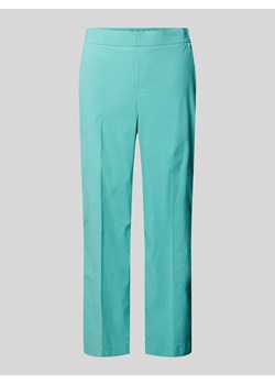 Spodnie materiałowe rozkloszowane o skróconym kroju model ‘FENJA’ ze sklepu Peek&Cloppenburg  w kategorii Spodnie damskie - zdjęcie 171563053