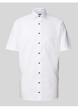 Koszula biznesowa o kroju modern fit w jednolitym kolorze ze sklepu Peek&Cloppenburg  w kategorii Koszule męskie - zdjęcie 171563090