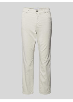 Spodnie o skróconym kroju regular fit model ‘Leni’ ze sklepu Peek&Cloppenburg  w kategorii Spodnie damskie - zdjęcie 171563320