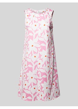 Sukienka o długości do kolan z kwiatowym wzorem ze sklepu Peek&Cloppenburg  w kategorii Sukienki - zdjęcie 171563334