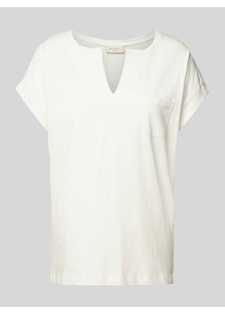 T-shirt z kieszenią na piersi model ‘Viva’ ze sklepu Peek&Cloppenburg  w kategorii Bluzki damskie - zdjęcie 171563361