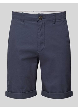Szorty chinosy o kroju regular fit ze szlufkami na pasek model ‘DAVE’ ze sklepu Peek&Cloppenburg  w kategorii Piżamy męskie - zdjęcie 171563473