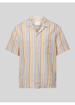 Koszula casualowa o kroju regular fit z wzorem w paski ze sklepu Peek&Cloppenburg  w kategorii Koszule męskie - zdjęcie 171563521