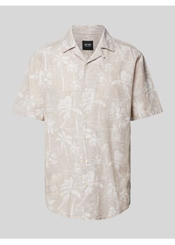Koszula casualowa z kołnierzem z połami model ‘CAIDEN’ ze sklepu Peek&Cloppenburg  w kategorii Koszule męskie - zdjęcie 171563524