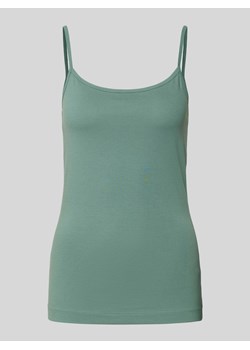 Top na ramiączkach w jednolitym kolorze ze sklepu Peek&Cloppenburg  w kategorii Bluzki damskie - zdjęcie 171563681