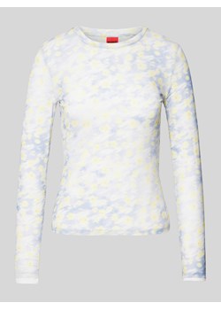 Bluzka z długim rękawem ze wzorem na całej powierzchni model ‘Diralina’ ze sklepu Peek&Cloppenburg  w kategorii Bluzki damskie - zdjęcie 171563730