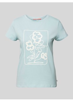 T-shirt z nadrukiem z motywem model ‘Paint’ ze sklepu Peek&Cloppenburg  w kategorii Bluzki damskie - zdjęcie 171563780