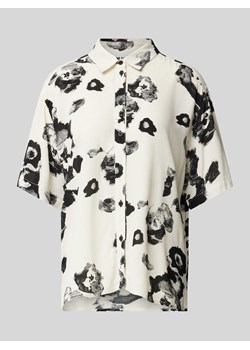 Bluzka koszulowa z wzorem na całej powierzchni ze sklepu Peek&Cloppenburg  w kategorii Koszule damskie - zdjęcie 171563791