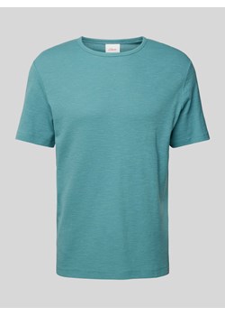 T-shirt z fakturowanym wzorem ze sklepu Peek&Cloppenburg  w kategorii T-shirty męskie - zdjęcie 171563872
