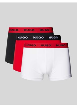 Obcisłe bokserki z elastycznym paskiem z logo w zestawie 3 szt. ze sklepu Peek&Cloppenburg  w kategorii Majtki męskie - zdjęcie 171564014