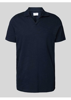 Koszulka polo o kroju regular fit z dekoltem w serek ze sklepu Peek&Cloppenburg  w kategorii T-shirty męskie - zdjęcie 171564091