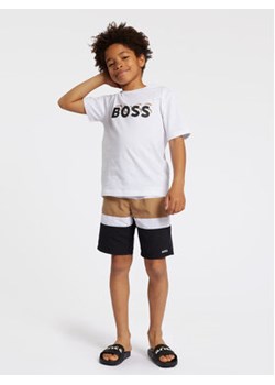 Boss T-Shirt J50723 S Biały Regular Fit ze sklepu MODIVO w kategorii T-shirty chłopięce - zdjęcie 171566290