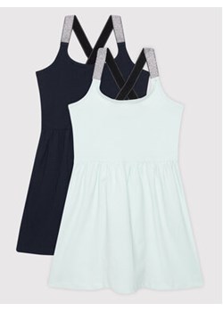 NAME IT Komplet 2 sukienek 13206057 Kolorowy Regular Fit ze sklepu MODIVO w kategorii Sukienki dziewczęce - zdjęcie 171566291