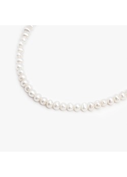 bransoletka na nogę z perłami, srebrna pozłacana ze sklepu ANIA KRUK w kategorii Bransoletki - zdjęcie 171566441