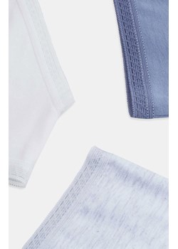 Esotiq bawełniane figi damskie 3-pak Sol-Sol 41617-K003, Kolor biało-niebiesko-szary, Rozmiar M, Esotiq ze sklepu Primodo w kategorii Majtki damskie - zdjęcie 171566464