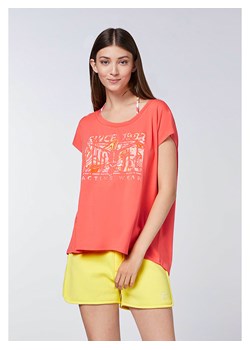 Chiemsee Koszulka &quot;Ling&quot; w kolorze koralowym ze sklepu Limango Polska w kategorii Bluzki damskie - zdjęcie 171567023