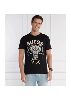 GUESS T-shirt DRAGON | Regular Fit ze sklepu Gomez Fashion Store w kategorii T-shirty męskie - zdjęcie 171567144