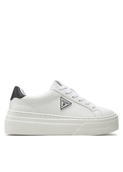 Guess Sneakersy FLGAMA ELE12 Biały ze sklepu MODIVO w kategorii Buty sportowe damskie - zdjęcie 171568010