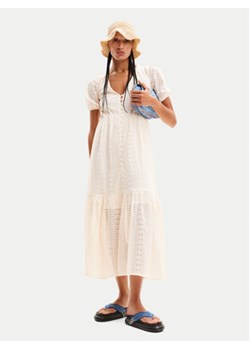 Desigual Sukienka letnia Ottawa 24SWVW05 Biały Regular Fit ze sklepu MODIVO w kategorii Sukienki - zdjęcie 171568343