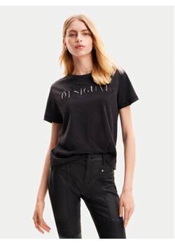 Desigual T-Shirt Dublin 24SWTK58 Czarny Regular Fit ze sklepu MODIVO w kategorii Bluzki damskie - zdjęcie 171568451