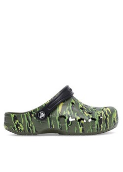 Crocs Klapki BAYA SEASONAL PRINTED CG 209728-9CX Zielony ze sklepu MODIVO w kategorii Klapki dziecięce - zdjęcie 171568520