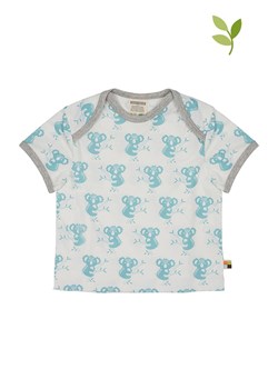 loud + proud Koszulka w kolorze biało-błękitnym ze sklepu Limango Polska w kategorii Koszulki niemowlęce - zdjęcie 171569713