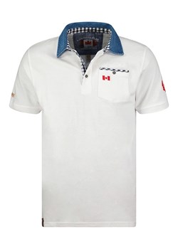 Canadian Peak Koszulka polo &quot;Kerwineak&quot; w kolorze białym ze sklepu Limango Polska w kategorii T-shirty męskie - zdjęcie 171569722