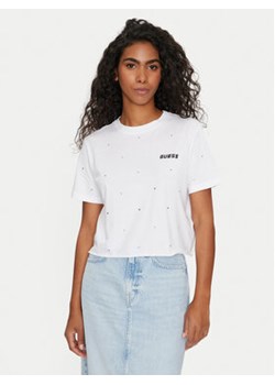 Guess T-Shirt Skylar V4GI08 JA914 Biały Boxy Fit ze sklepu MODIVO w kategorii Bluzki damskie - zdjęcie 171569903