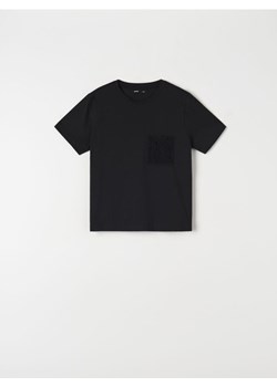 Sinsay - Koszulka bawełniana - czarny ze sklepu Sinsay w kategorii Bluzki damskie - zdjęcie 171571273