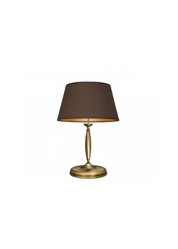 Lampa biurkowa z abażurem F-B2m ze sklepu MN Interiors - Lampy mosiężne w kategorii Lampy stołowe - zdjęcie 171571991