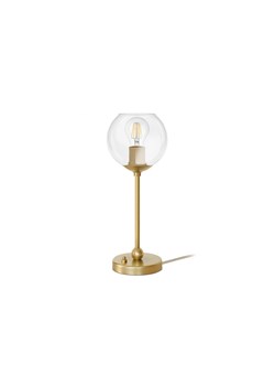 Złota lampka biurkowa z przyciskiem KLT-B1 ze sklepu MN Interiors - Lampy mosiężne w kategorii Lampy stołowe - zdjęcie 171572143