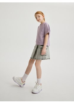 Reserved - Spódnica z kieszeniami cargo - jasnoszary ze sklepu Reserved w kategorii Spódnice dziewczęce - zdjęcie 171573422