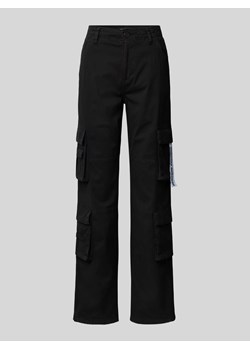 Spodnie cargo z nakładanymi kieszeniami model ‘TANAMI’ ze sklepu Peek&Cloppenburg  w kategorii Spodnie damskie - zdjęcie 171574010