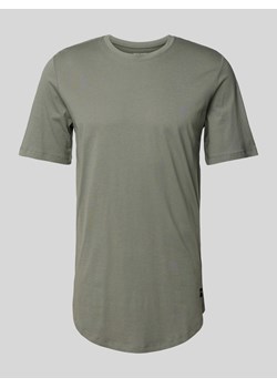 T-shirt z zaokrąglonym dołem model ‘ENOA’ ze sklepu Peek&Cloppenburg  w kategorii T-shirty męskie - zdjęcie 171574104