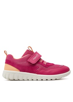 Sneakersy Superfit 1-006204-5510 D Pink/Orange ze sklepu eobuwie.pl w kategorii Buty sportowe dziecięce - zdjęcie 171575841