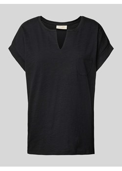 T-shirt z kieszenią na piersi model ‘Viva’ ze sklepu Peek&Cloppenburg  w kategorii Bluzki damskie - zdjęcie 171576702