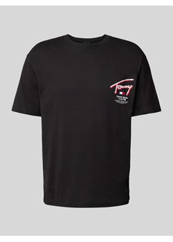 T-shirt z nadrukiem z logo ze sklepu Peek&Cloppenburg  w kategorii T-shirty męskie - zdjęcie 171576811
