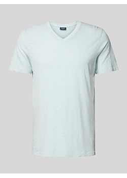 T-shirt z dekoltem w serek ze sklepu Peek&Cloppenburg  w kategorii T-shirty męskie - zdjęcie 171576881